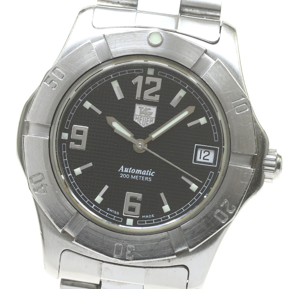 TAG HEUER Excursive WN2111 Date black Dial Automatic Men's Watch_828203