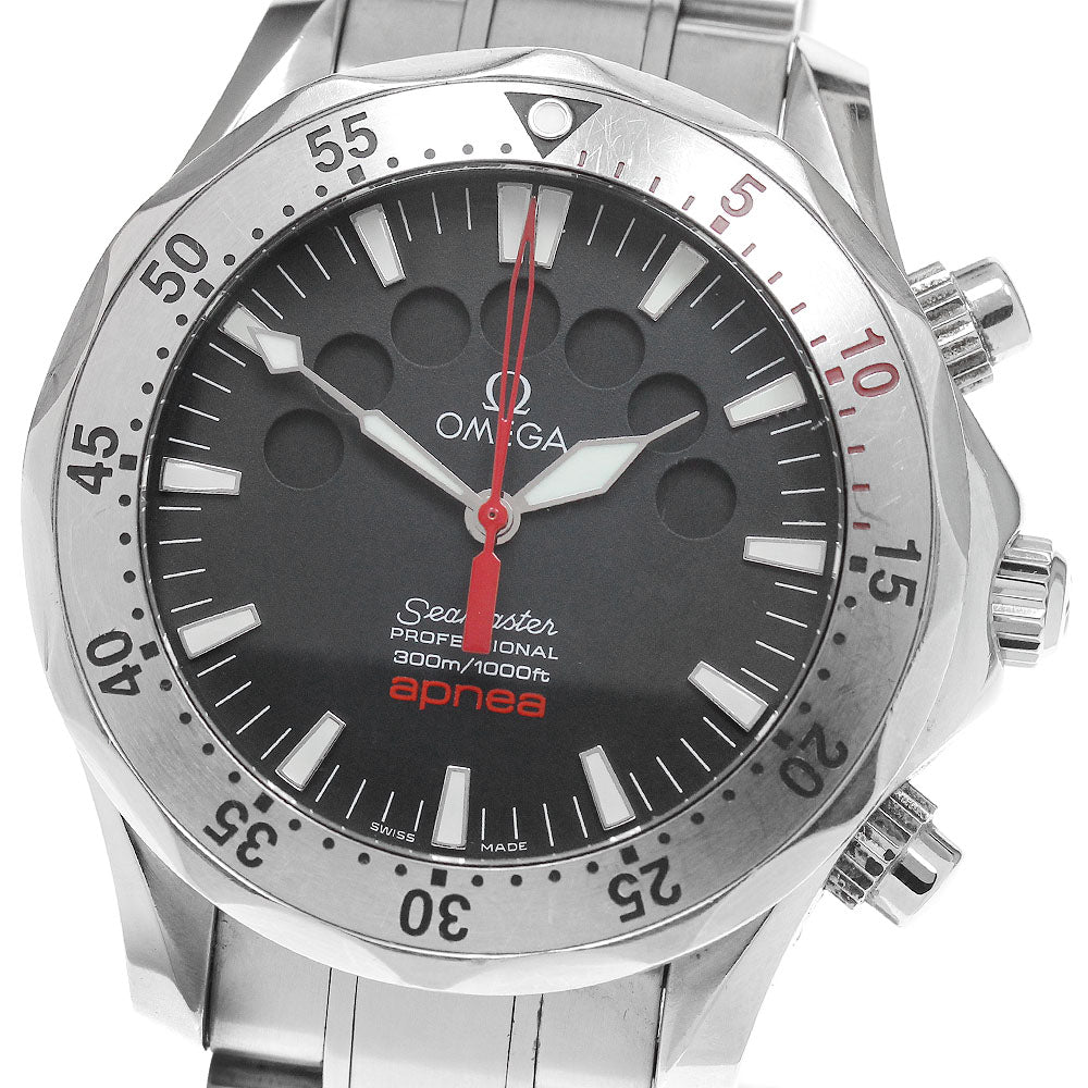 OMEGA Seamaster300 Apnea Mayor 2595.50 black Dial Automatic Men's Watch_828255
