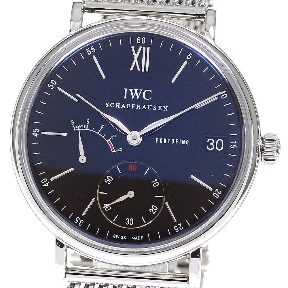 IWC SCHAFFHAUSEN Portofino Handwind 8 Days IW510102 Hand Winding Men's_828279