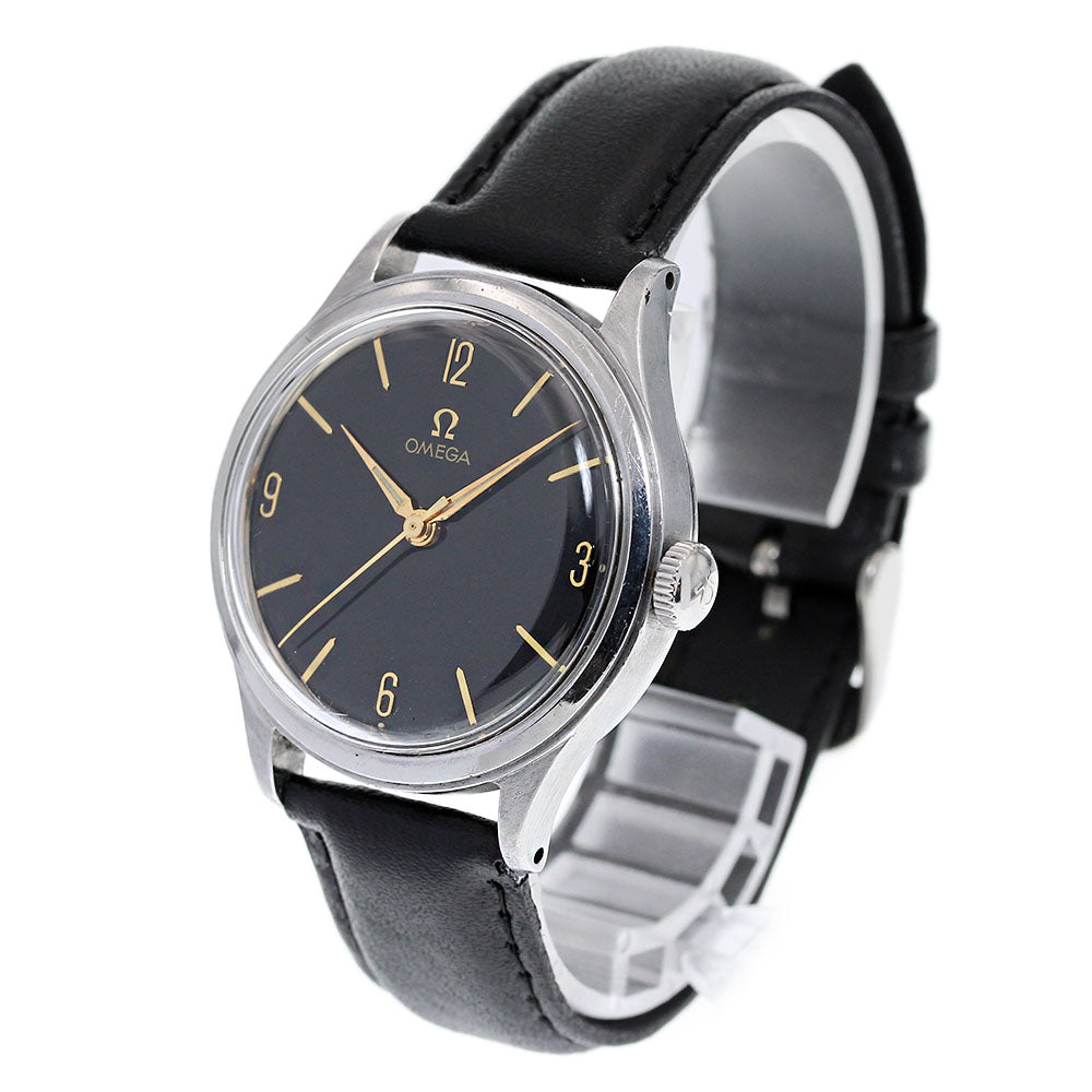 OMEGA 2179/4 Vintage cal.30T2SC Black Dial Hand Winding Men's Watch_828405
