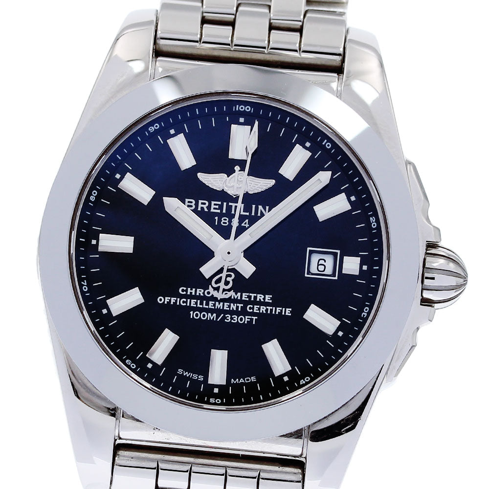 BREITLING Galactic 29 W72348 black Dial Quartz Ladies Watch_828416