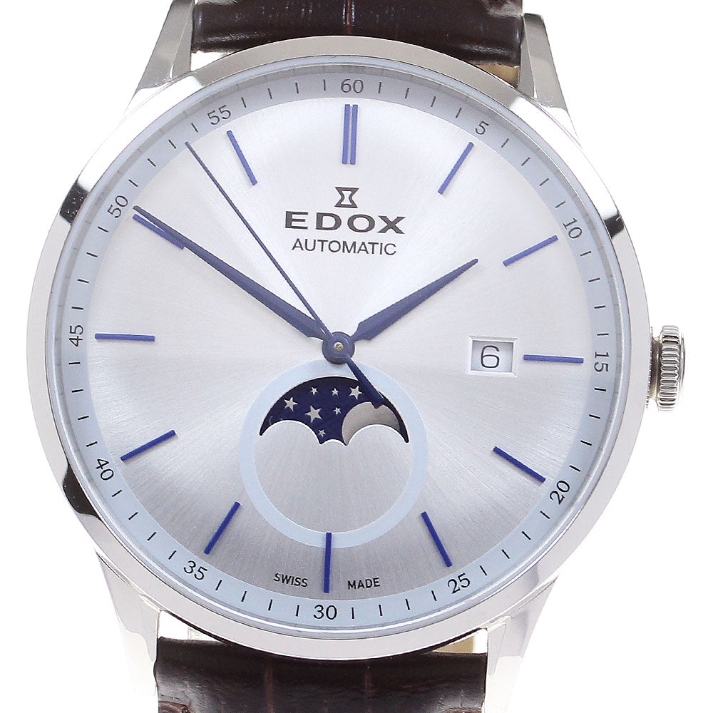 EDOX Les Vauberts La Grande Lune 80500 Silver Dial Automatic Men's Watch_829047