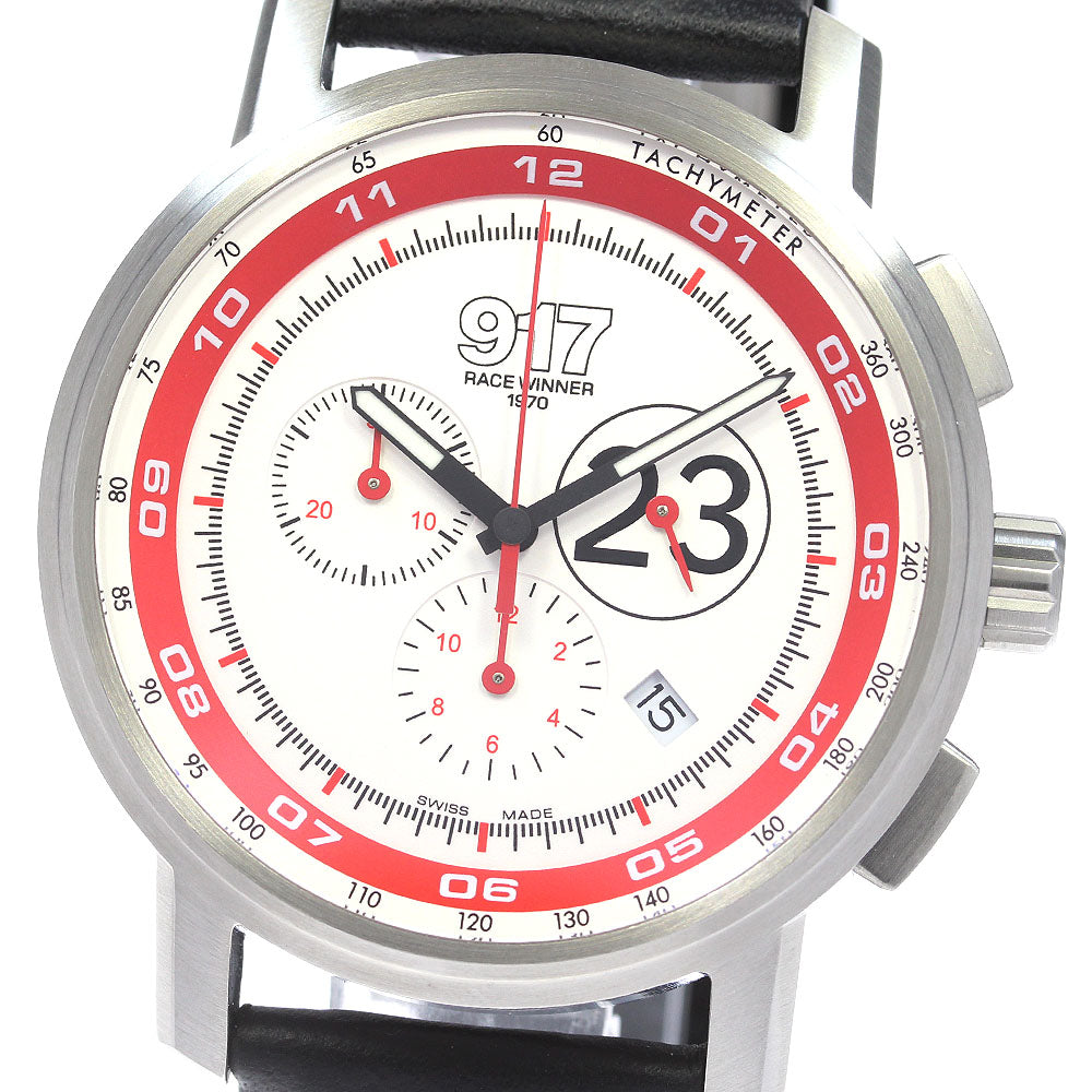 Porsche Design 917 Classic WAP0700040C Date white Dial Quartz Men's Watch_829084