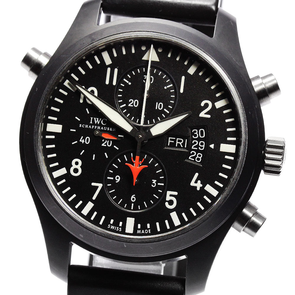IWC SCHAFFHAUSEN Pilot watch top gun IW379901 Chronograph AT Men's Watch_829112