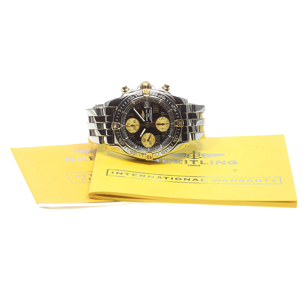 BREITLING Chrono cockpit B13358 Chronograph black Dial Automatic Men's_829123