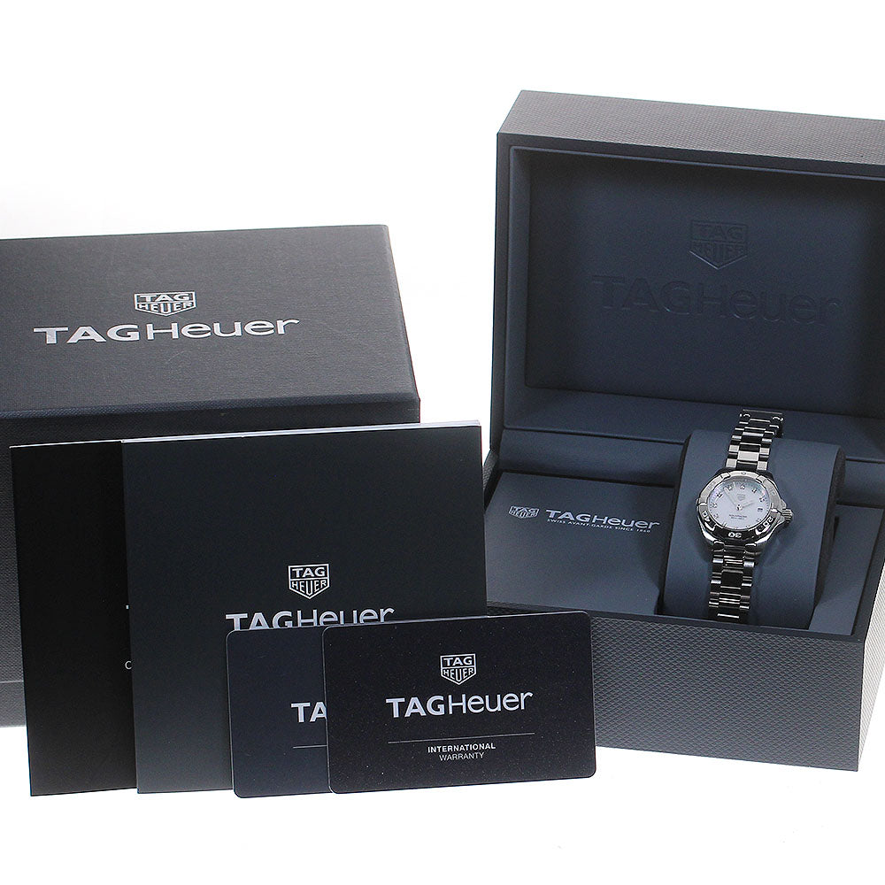TAG HEUER Aqua racer WBD1414.BA0741 11P White shell Dial Quartz Ladies_829161