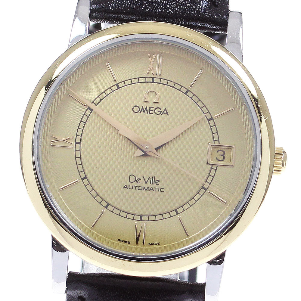 OMEGA De Ville Classic 7704.11.01 YG bezel gold Dial Automatic Men's_829264