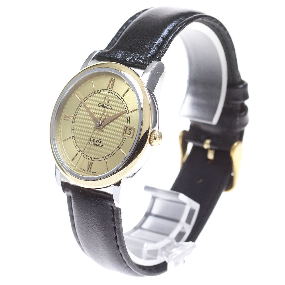 OMEGA De Ville Classic 7704.11.01 YG bezel gold Dial Automatic Men's_829264