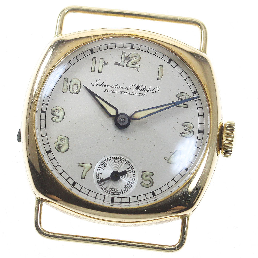 IWC SCHAFFHAUSEN K18YG Small Second Vintage Hand Winding Ladies_829411