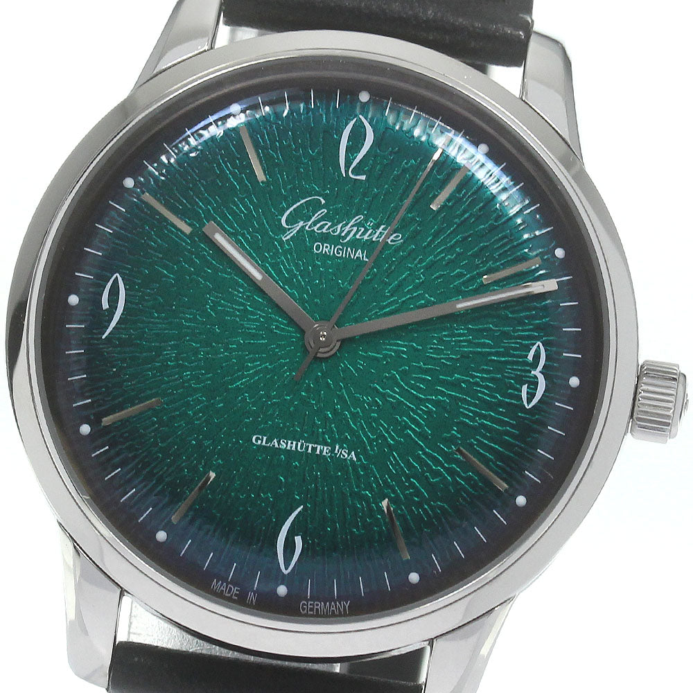 GLASHUTTE ORIGINAL Seneta Sixties 1-39-52-03-02-04 Green Dial Automatic_829502
