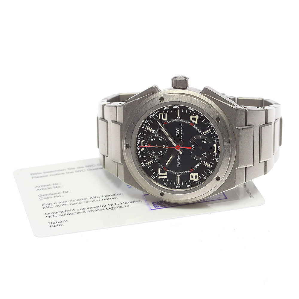 IWC Ingenieur IW372503 Chronograph black Dial Automatic Men's Watch_829675