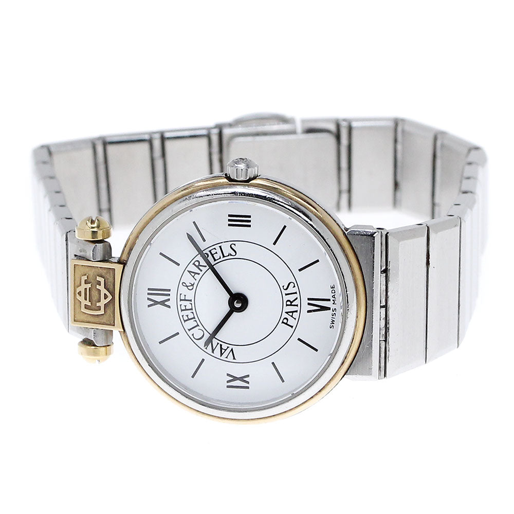 Van Cleef & Arpels La collection round white Dial Quartz Ladies Watch_829708
