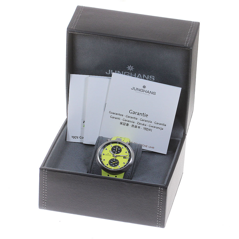 JUNGHANS 1972 Competition FIS Edition Lemon 27/4305.00 AT Men's Watch_829733