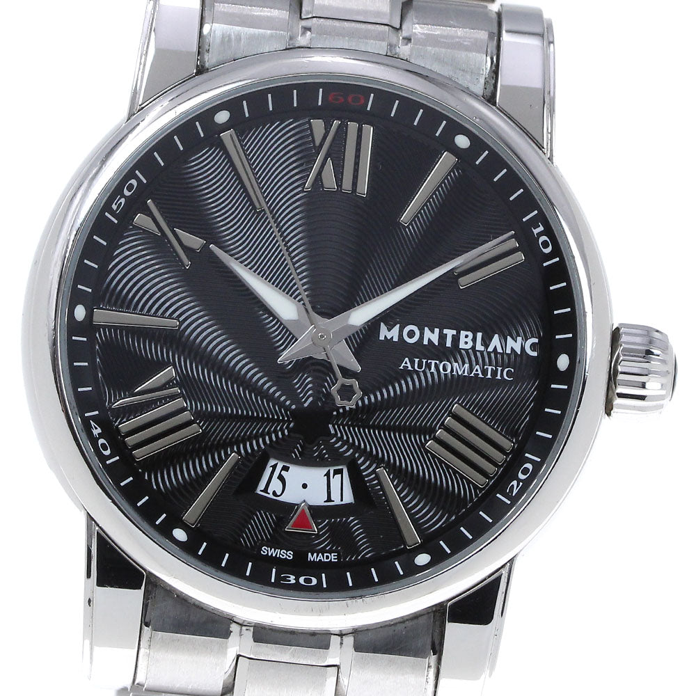 MONTBLANC Star 7102 Date Black Dial Automatic Men's Watch_829736