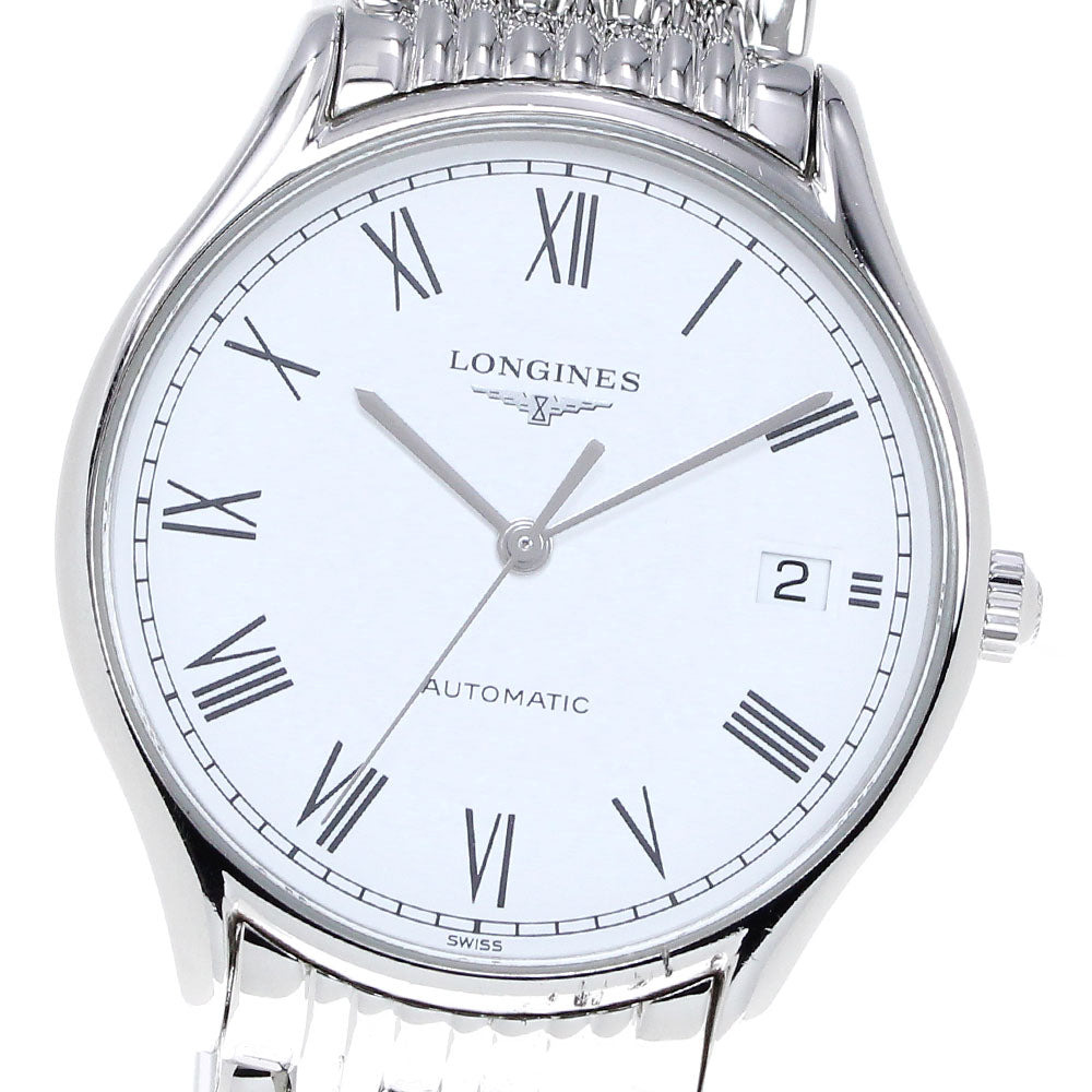 LONGINES reel L4.860.4 Date white Dial Automatic Men's Watch_829740