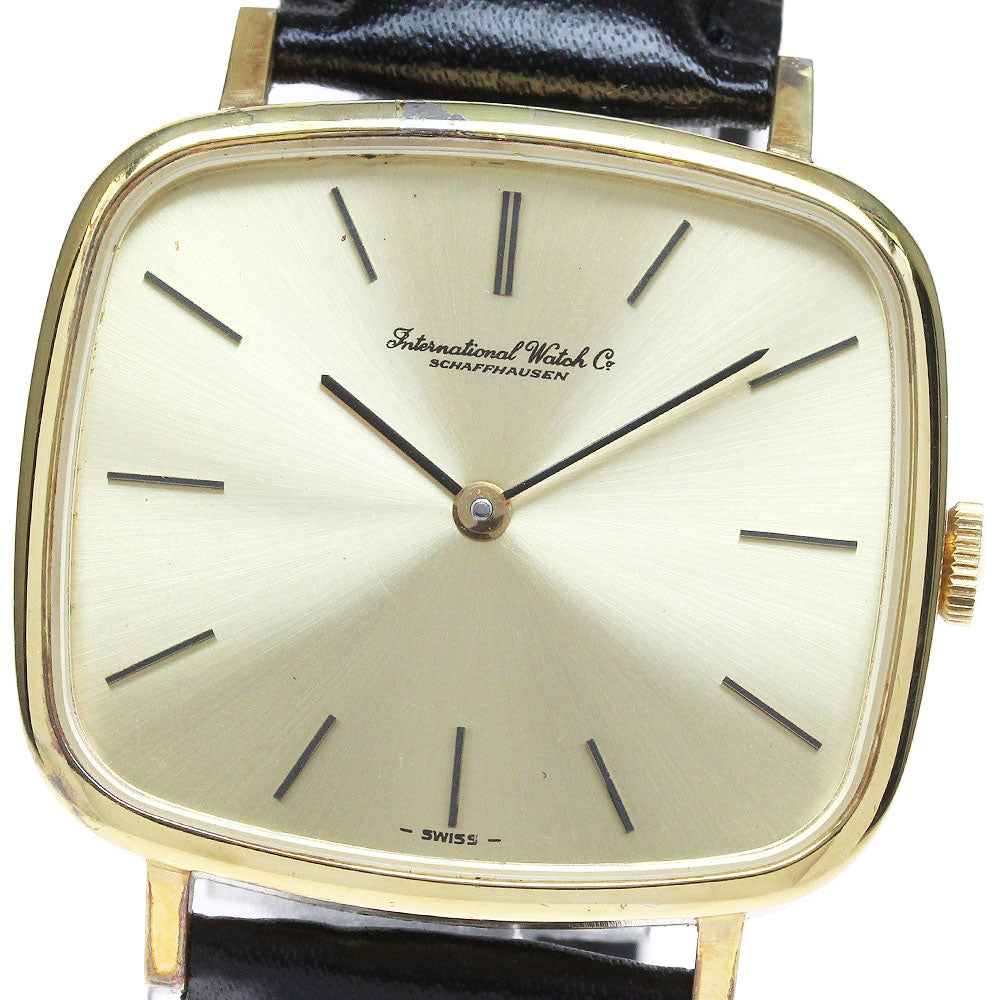 IWC SCHAFFHAUSEN 2409 Old Inter Cal.403 gold Dial Hand Winding Men's_829789