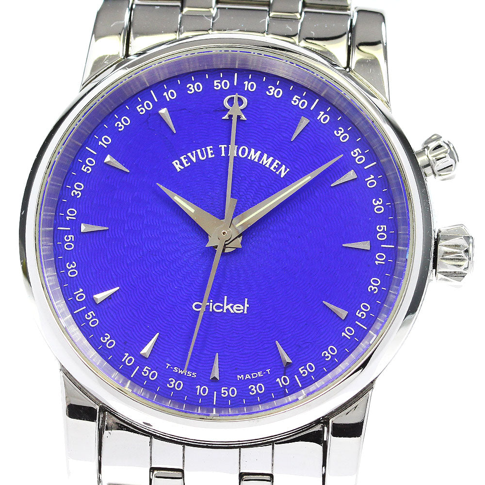 REVUE THOMMEN cricket 8010008 Alarm Limited purple Dial Hand Winding_829812