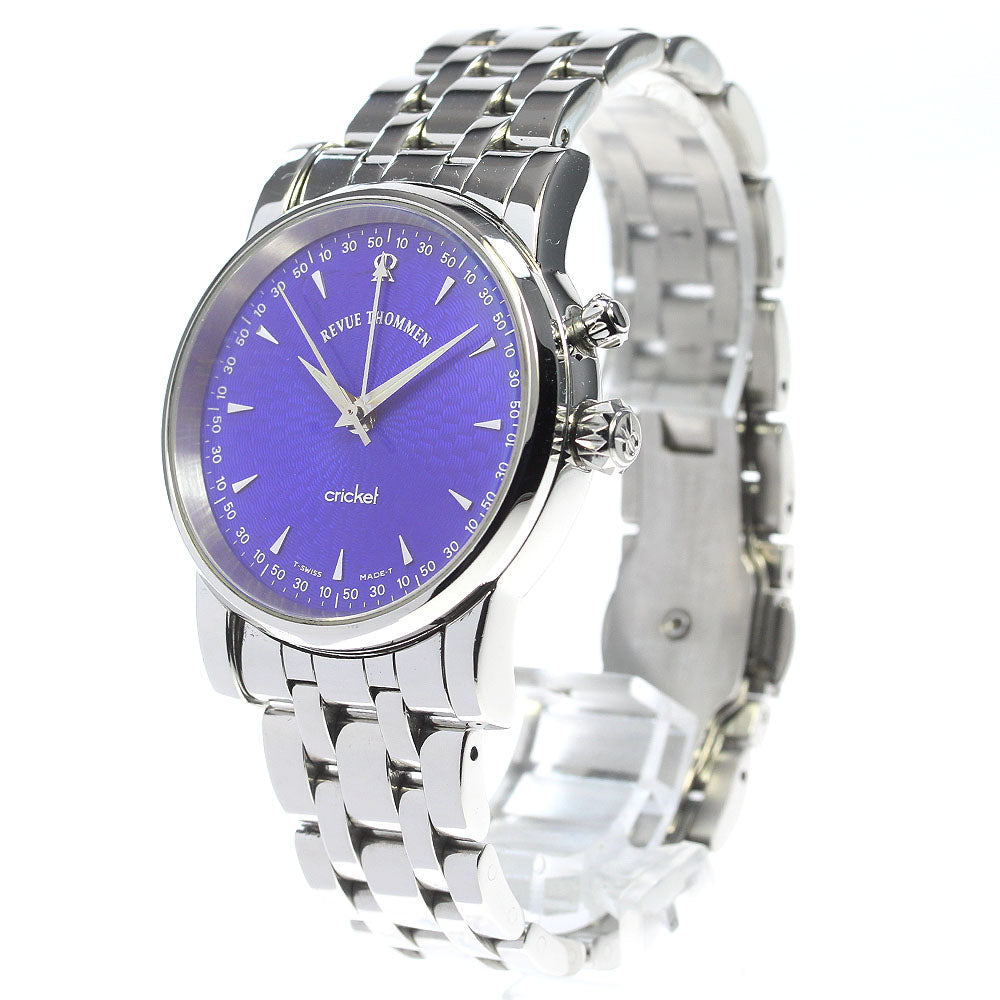 REVUE THOMMEN cricket 8010008 Alarm Limited purple Dial Hand Winding_829812