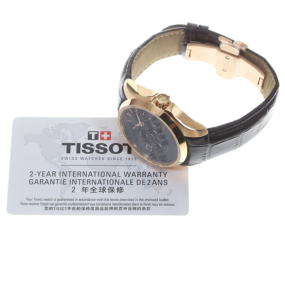 TISSOT Couturier T035.428.36.051.00 Date Black Dial Automatic Men's Watch_829843