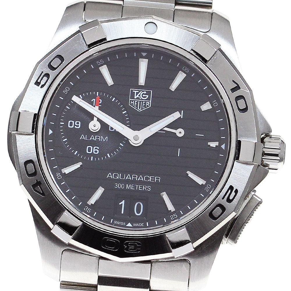 TAG HEUER Aquaracer WAP111Z.BA0831 Grand date Alarm Quartz Men's Watch_829849