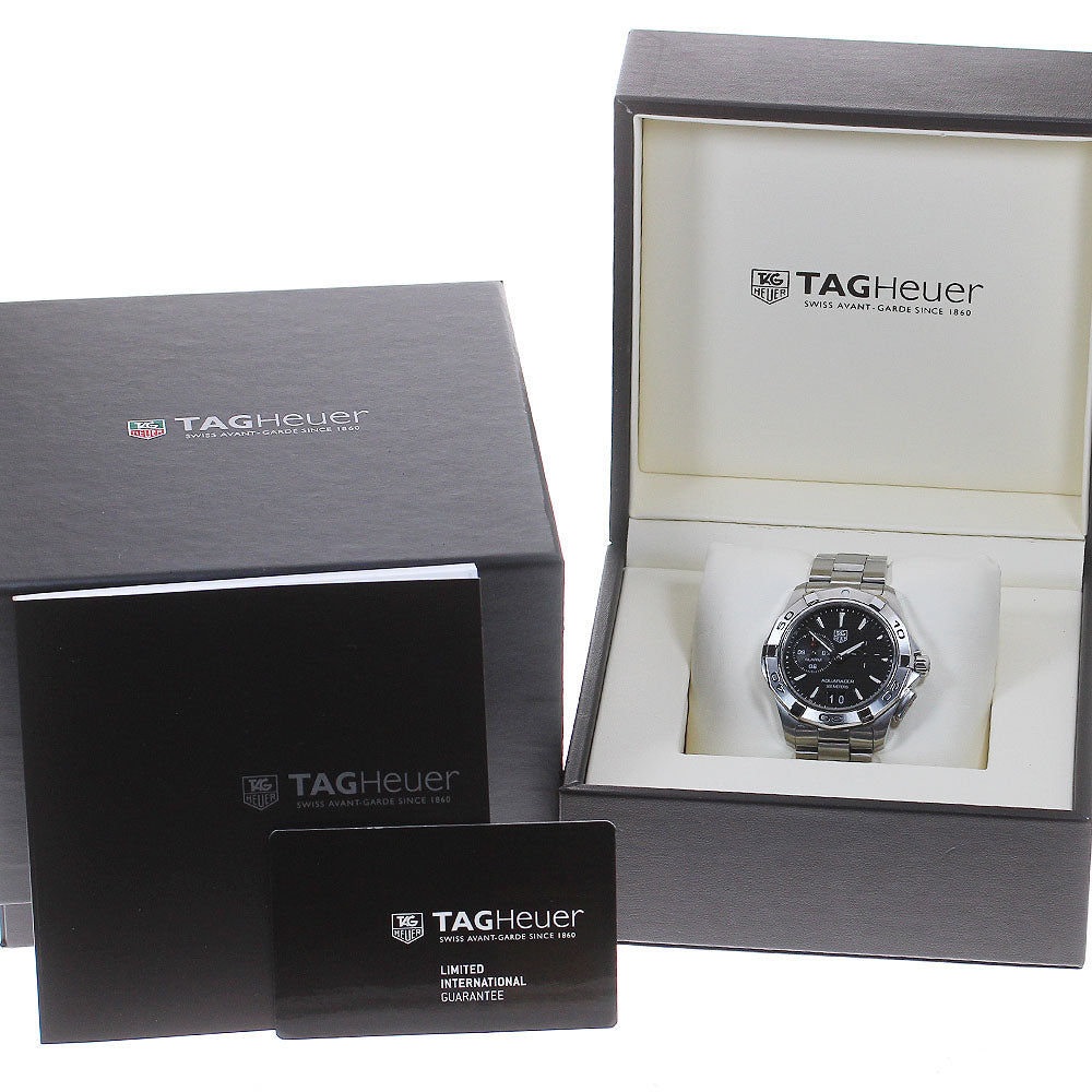TAG HEUER Aquaracer WAP111Z.BA0831 Grand date Alarm Quartz Men's Watch_829849