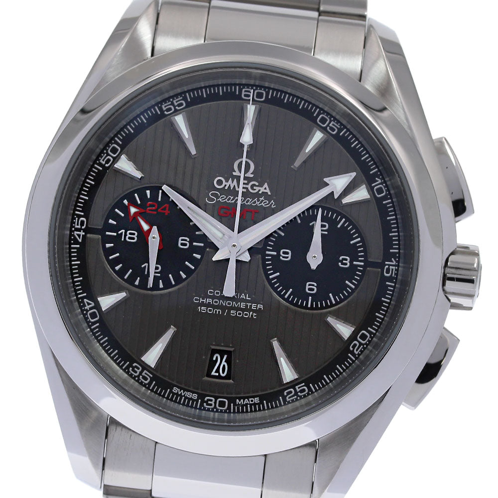 OMEGA Seamaster 150M Aqua Terra 231.10.43.52.06.001 GMT chronograph AT _829935