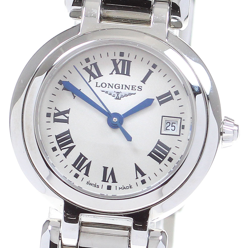 LONGINES Primalna L8.120.4 Date Silver Dial Quartz Ladies Watch_829936