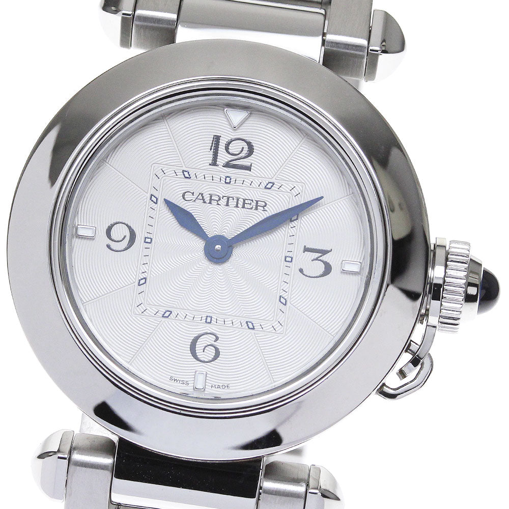 CARTIER Pasha de Cartier 30MM WSPA0021 Silver Dial Quartz Ladies Watch_829945