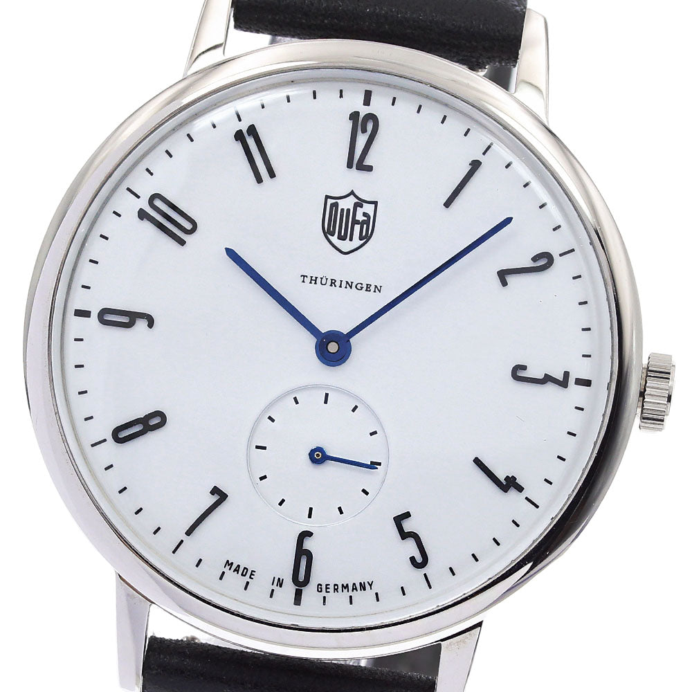 DUFA Gropius DF-9001-03 Small seconds white Dial Quartz Men's Watch_830011