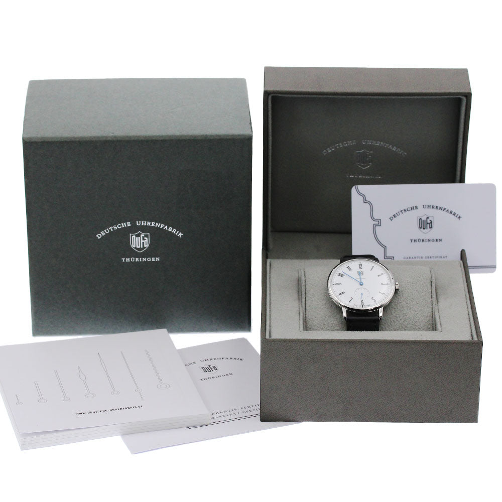DUFA Gropius DF-9001-03 Small seconds white Dial Quartz Men's Watch_830011
