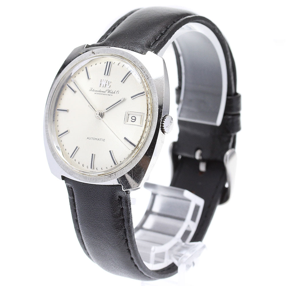 IWC SCHAFFHAUSEN Old Interdate Silver Dial Automatic Men's Watch_830045