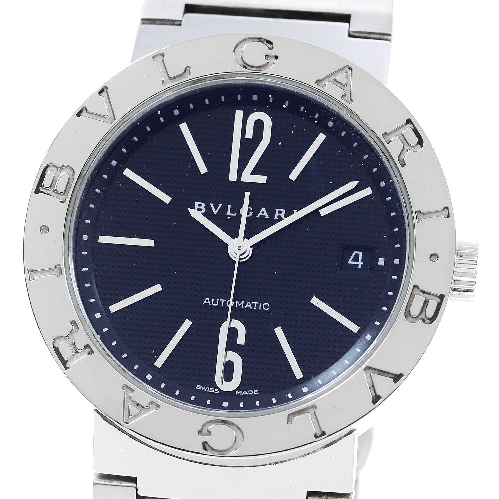 BVLGARI BVLGARIBVLGARI BB38SLAUTO Date Black Dial Automatic Men's Watch_830052
