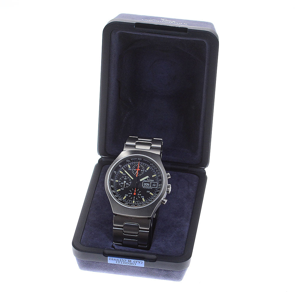 Sinn 157 Chronograph day date black Dial Automatic Men's Watch_830058