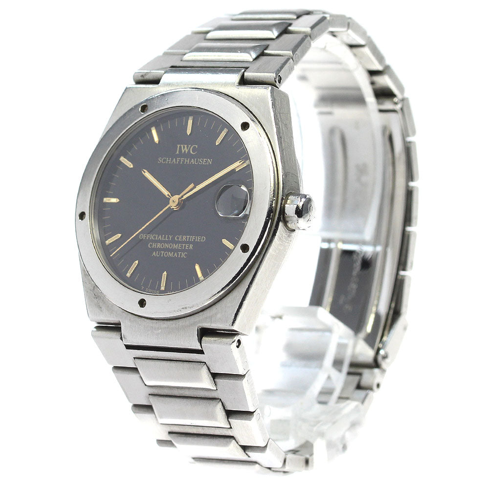 IWC Ingenieur IW352102 Date Chronometer Black Dial Automatic Men's Watch_830082