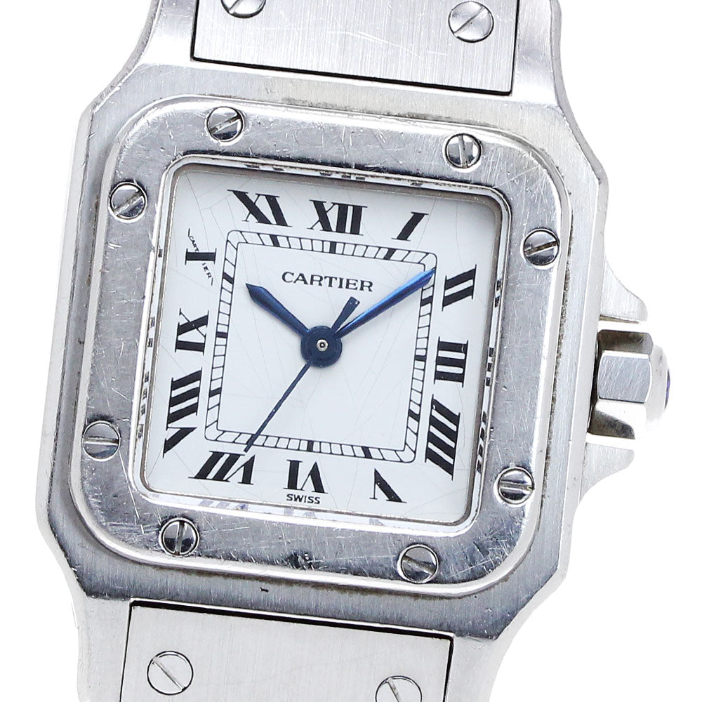 CARTIER Santos GalbeeSM white Dial Automatic Ladies Watch_830094