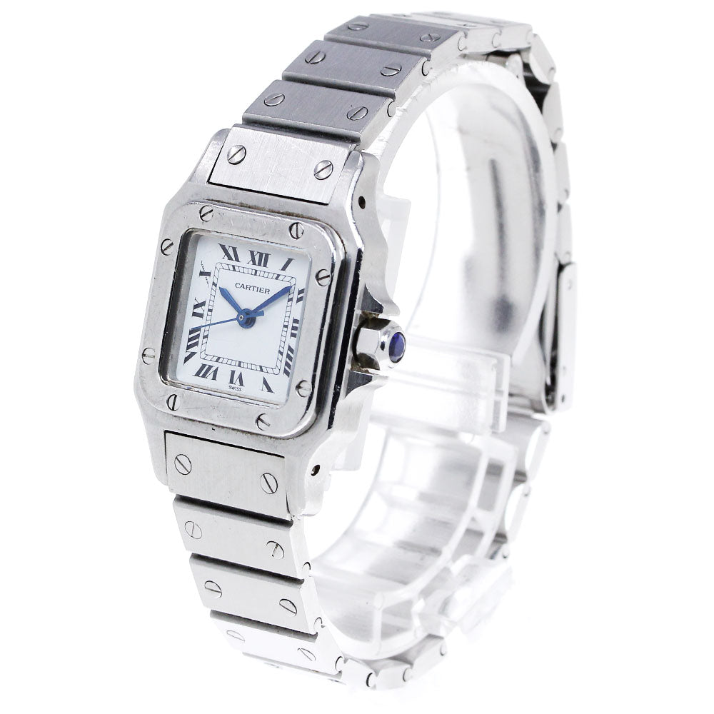 CARTIER Santos GalbeeSM white Dial Automatic Ladies Watch_830094