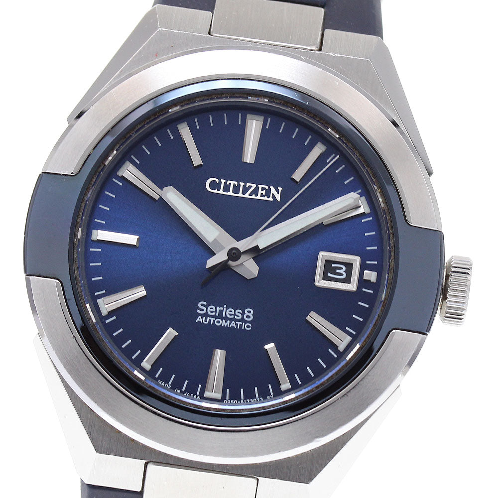 CITIZEN Series 8 NA1005-17L/0950-S125723 Date Navy Dial AT Men's Watch_830108