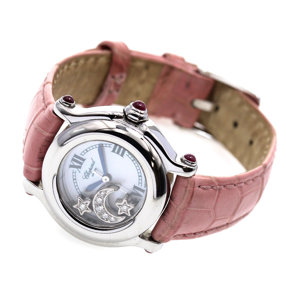 Chopard Happy Sports 27/8250-21 Moon & Star shell Dial Quartz Ladies _830229