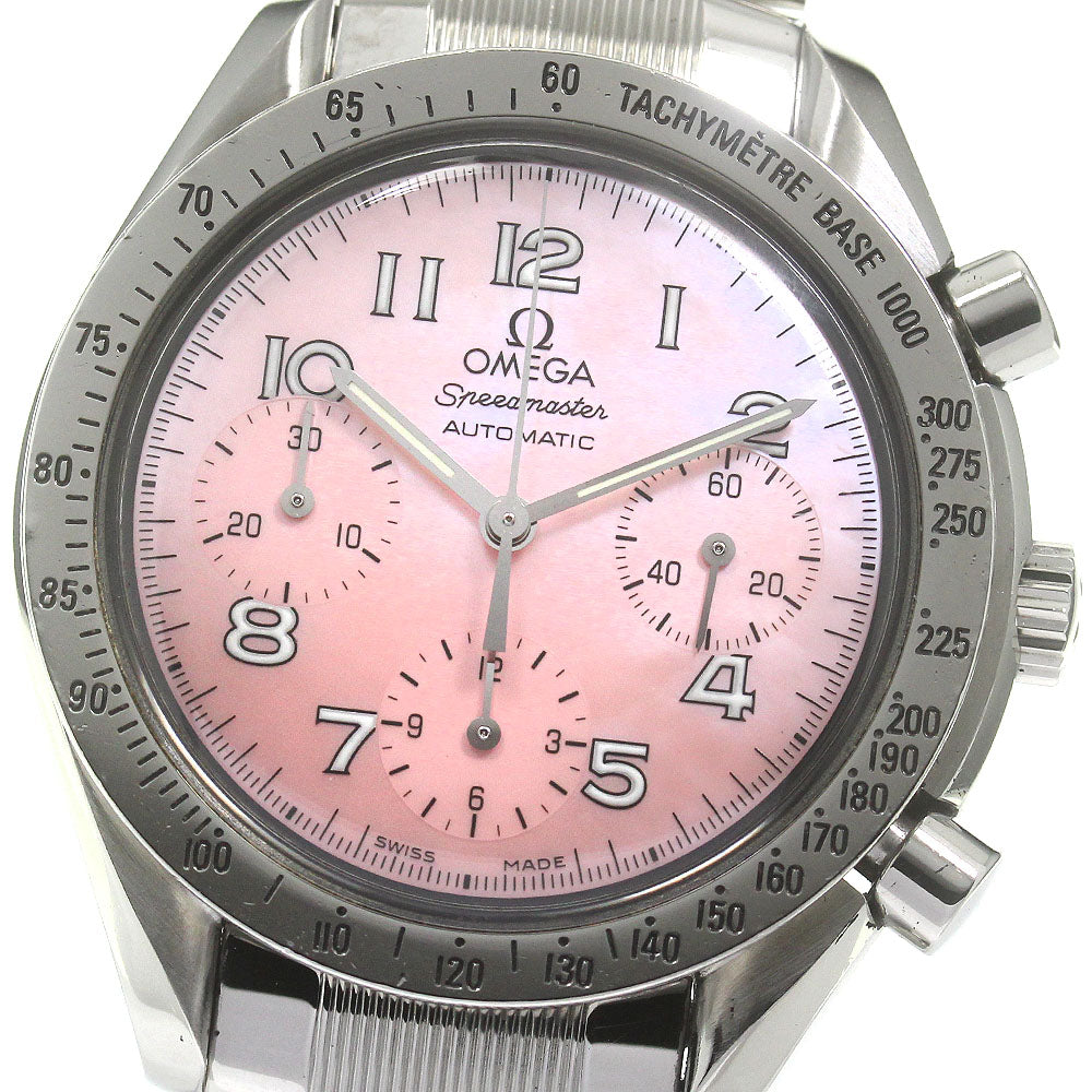 OMEGA Speedmaster 3502.78 Chronograph Pink shell Dial Automatic Ladies_830247