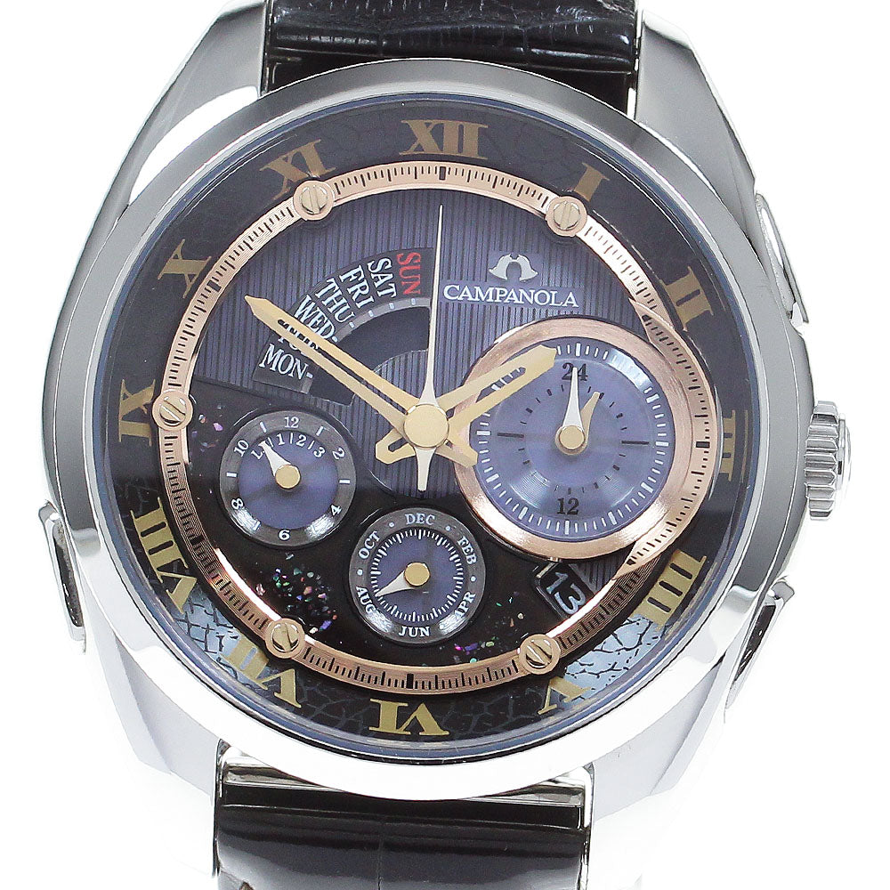 CITIZEN Campanola Konyo Grand Complication BZ0030-16F/G910-T020321 black Dial Solar Powered Men's Watch_830273