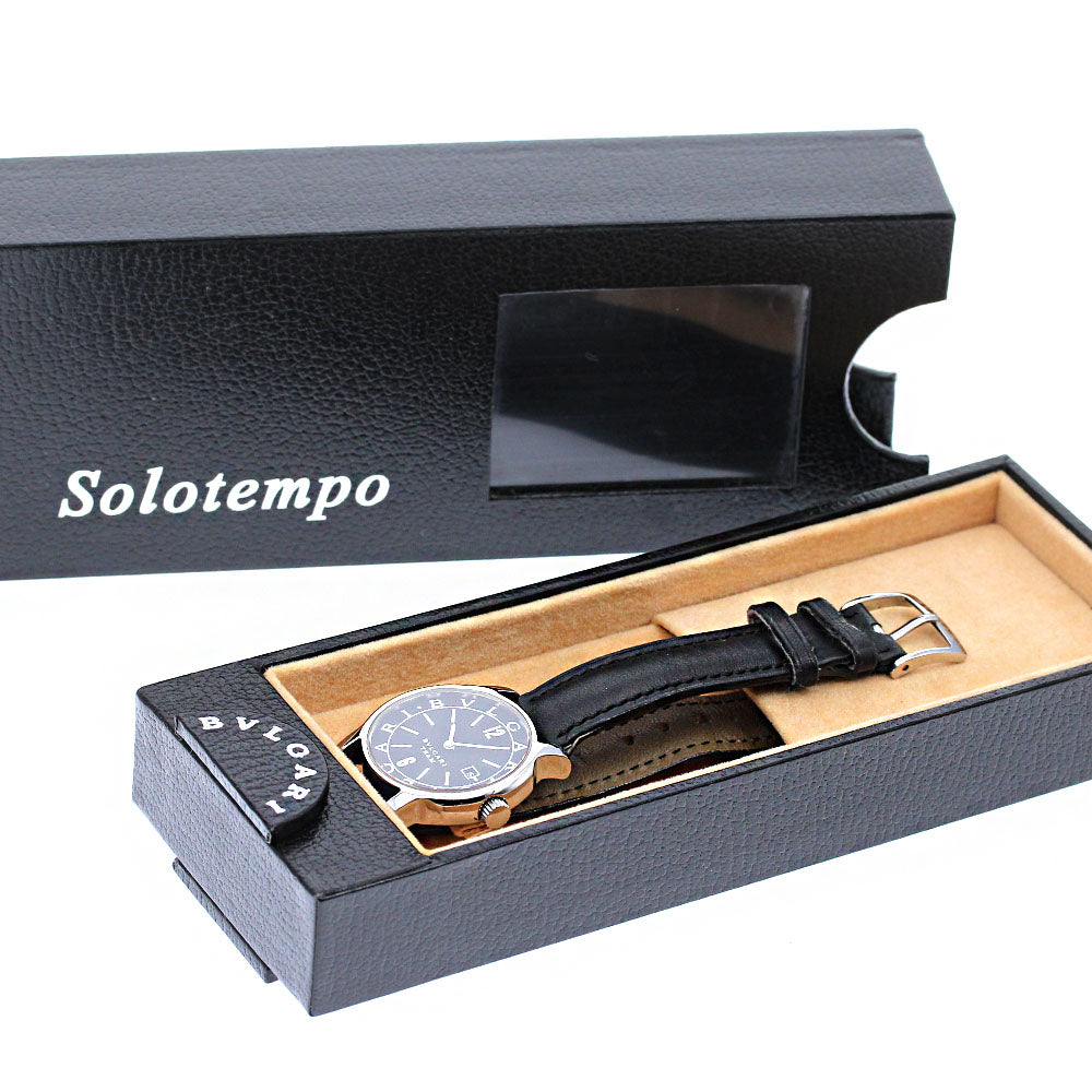 BVLGARI Solo Tempo Staff Limited Edition ST29S Date Quartz Ladies Watch_830284
