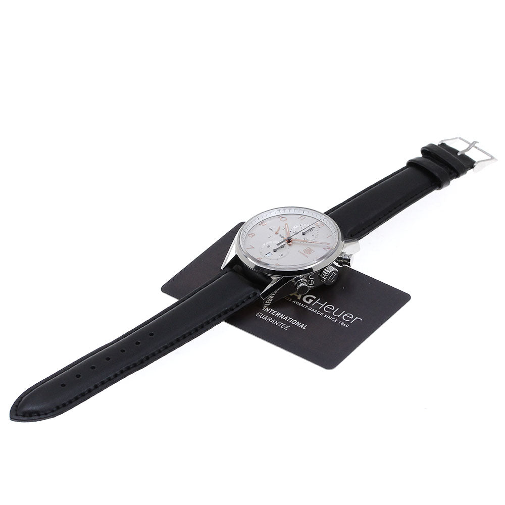 TAG HEUER Carrera CAR2012.FC6236 Caliber 1887 chronograph Silver Dial Automatic Men's Watch_830365