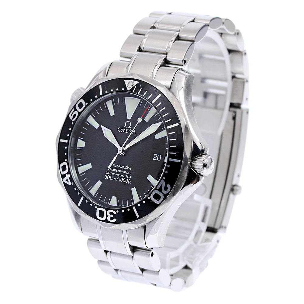 OMEGA Seamaster300 2254.50 Date Black Dial Automatic Men's Watch_830456