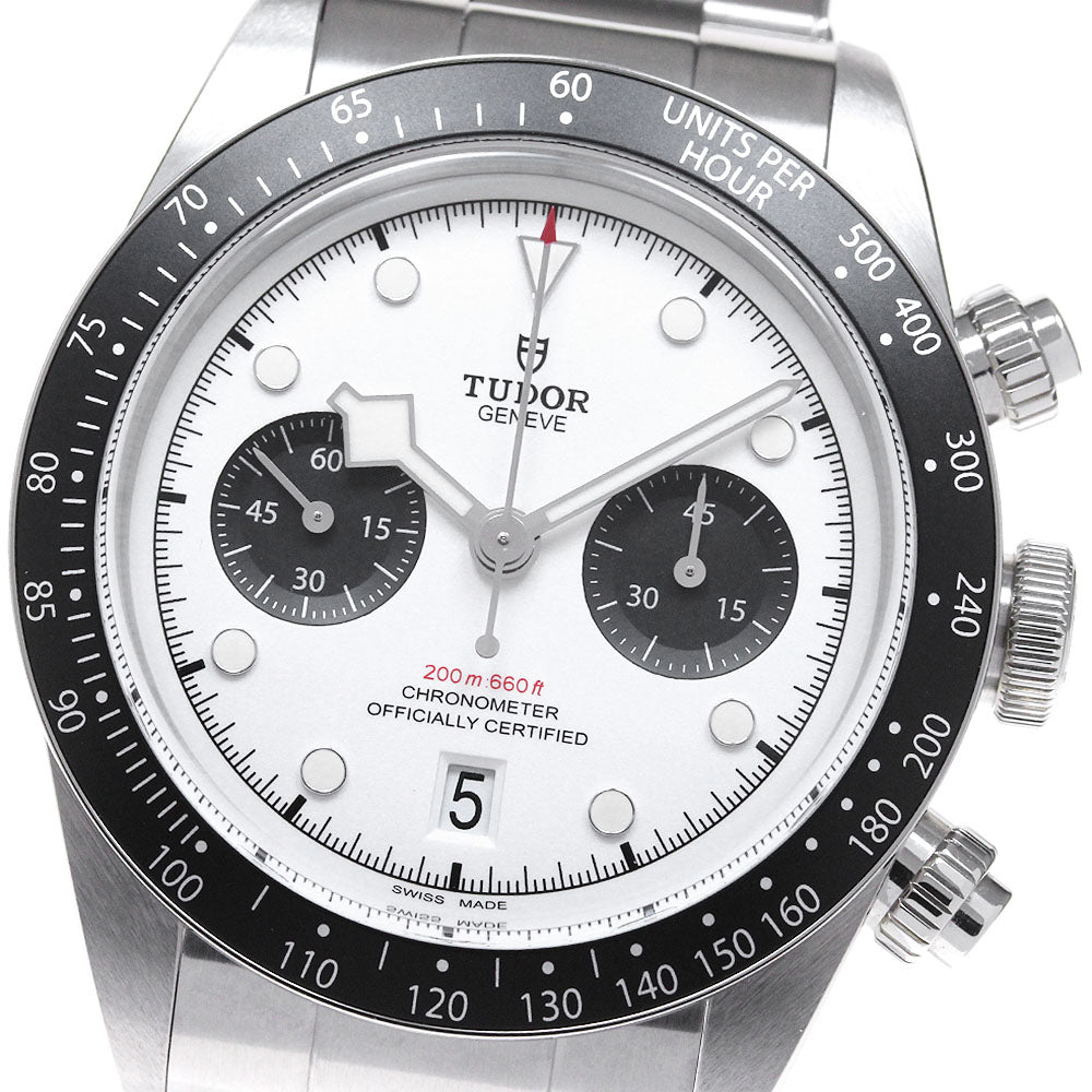 TUDOR Black Bay Chrono 79360N White / black Dial Automatic Men's Watch_830546