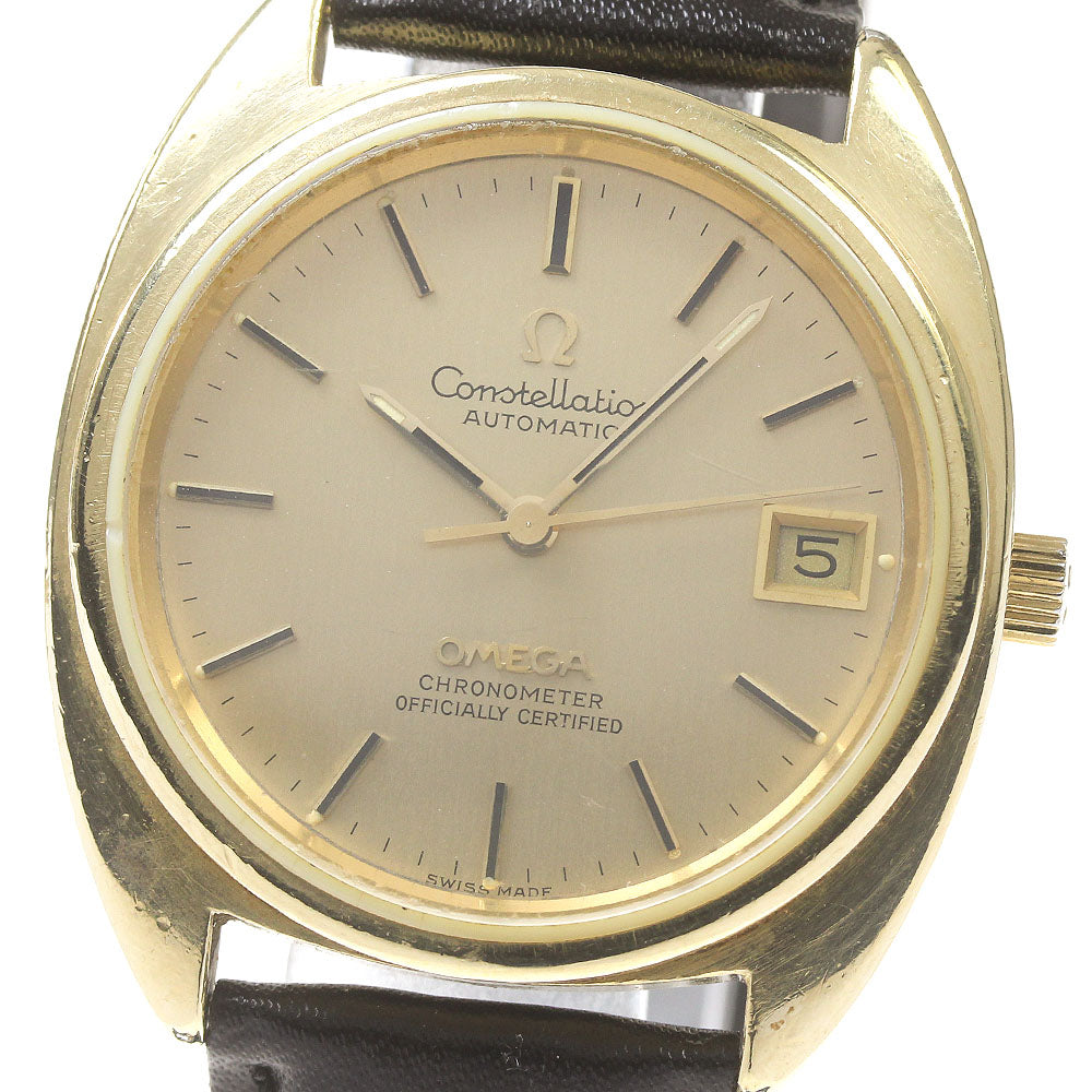 OMEGA Constellation Ref.168.0056 Cal.1011 gold Dial Automatic Men's Watch_830552