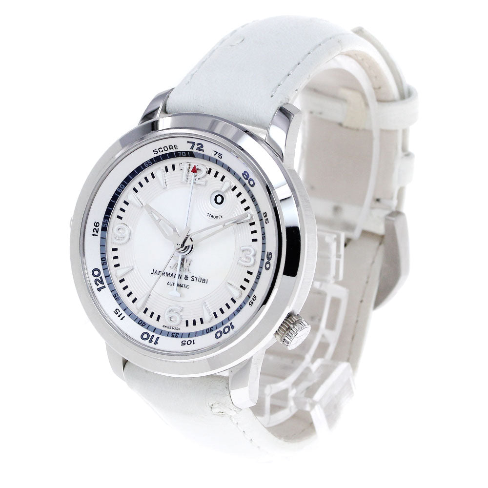 JAERMANN&STUBI Queen of Golf QG.12.318 golf counter White shell Dial Automatic Ladies Watch_830613