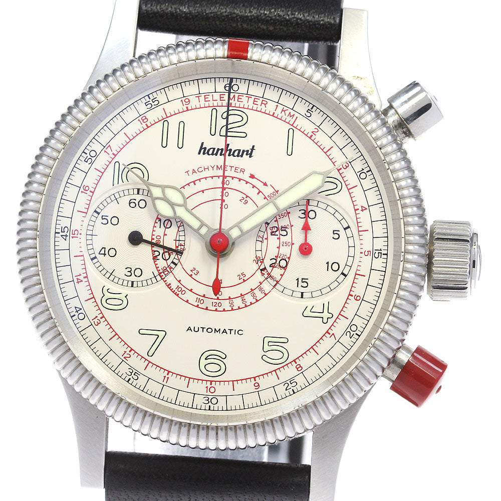 hanhart Pioneer Taki-Tele 712.200-0010 Chronograph Automatic Men's Watch_830647