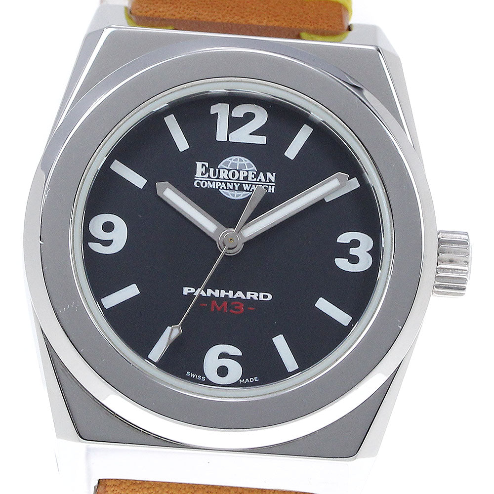 ECW Panhard M3 Small PM3ST3544 Black Dial Automatic Boy's Watch_830658
