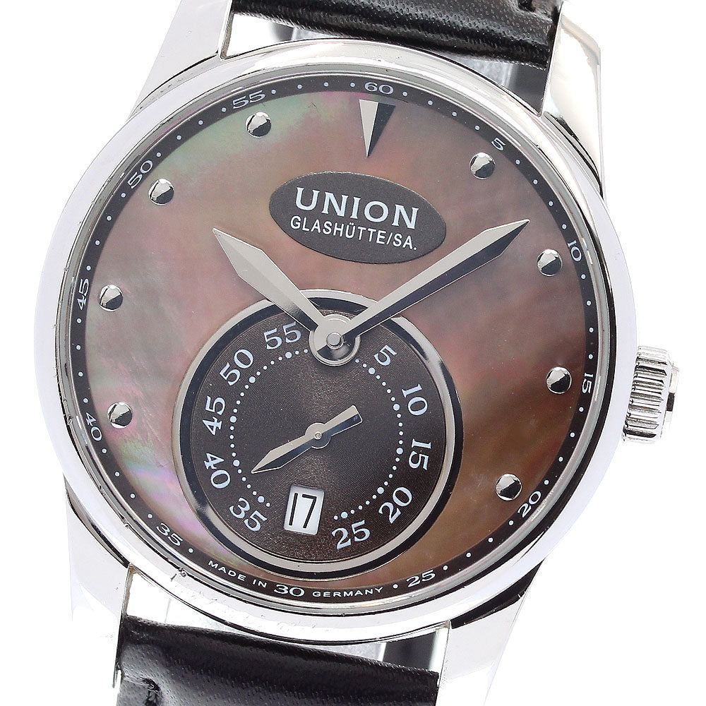 UNION GLASHUTTE D004.228.17.381.00 Small Second Date Black shell Dial Automatic Men's Watch_830680