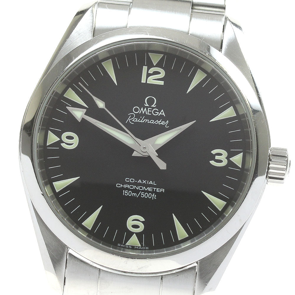 OMEGA Seamaster Railmaster Aqua Terra 2803.52.37 Automatic Men's Watch_830731